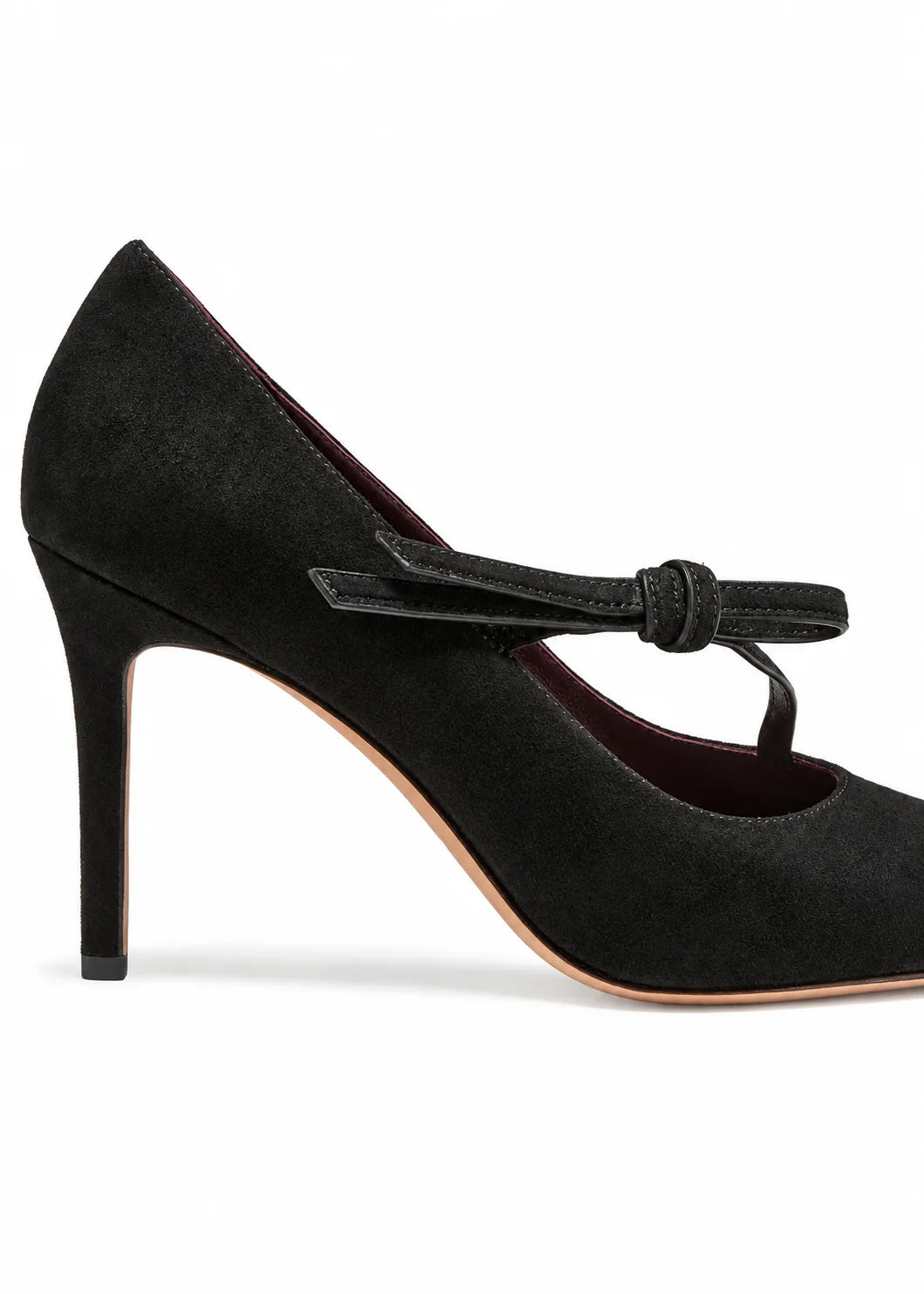 kate spade Loop Suede Pumps - 8.5 / Black