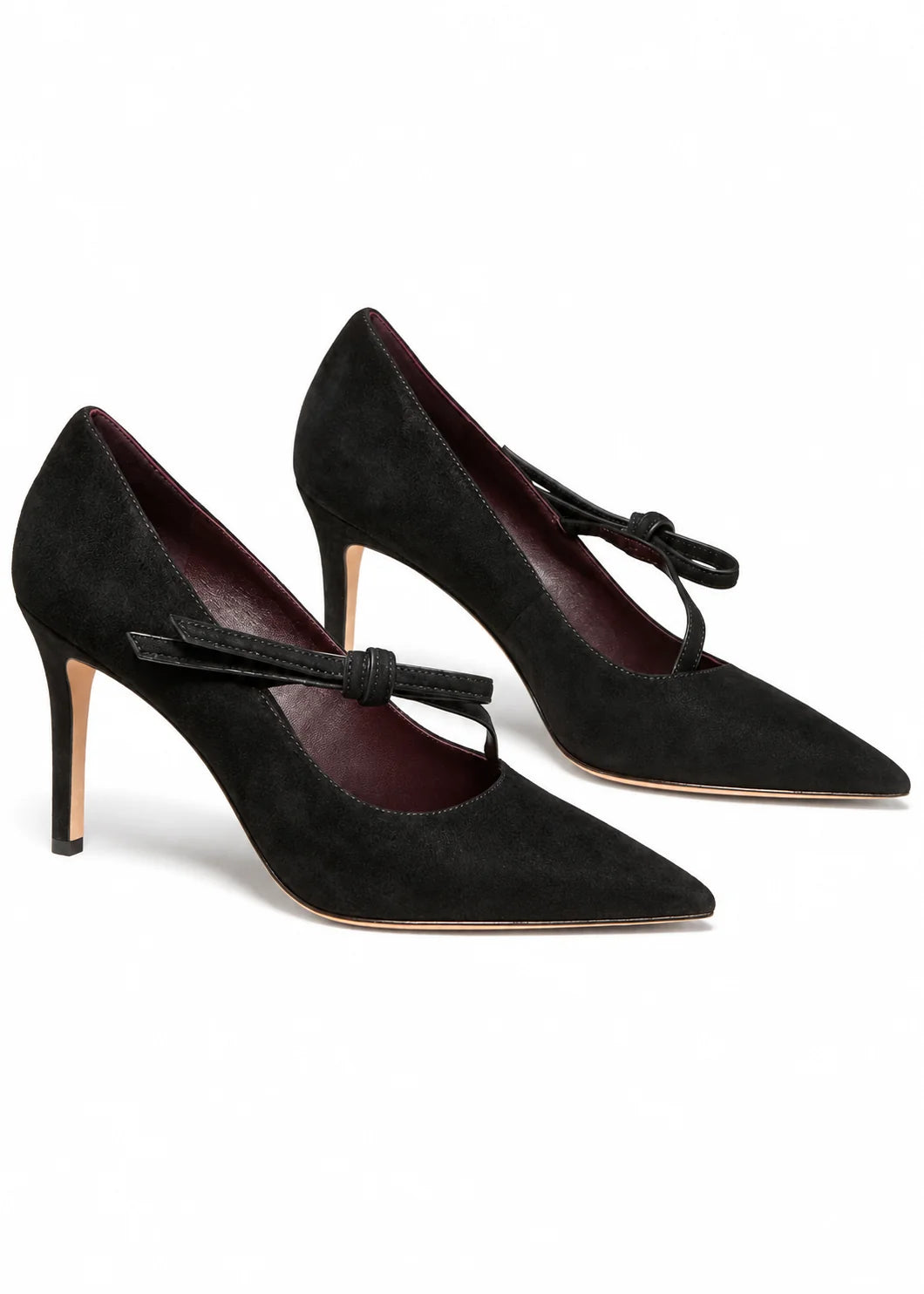 kate spade Loop Suede Pumps - 8.5 / Black