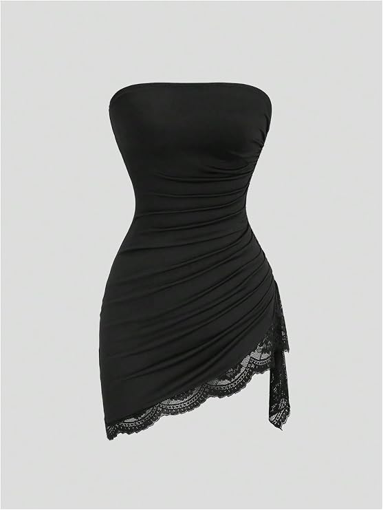 After Hours Lace Mini Dress