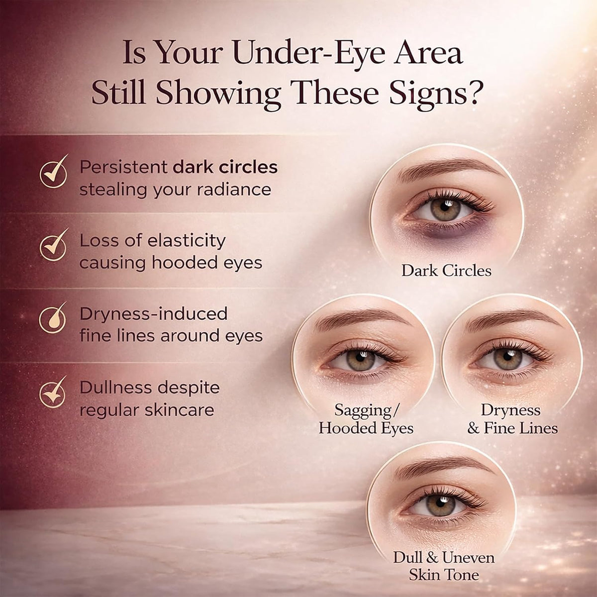 LRUSEIFE Calcium Dark Spot Eye Cream eye-area concerns graphic