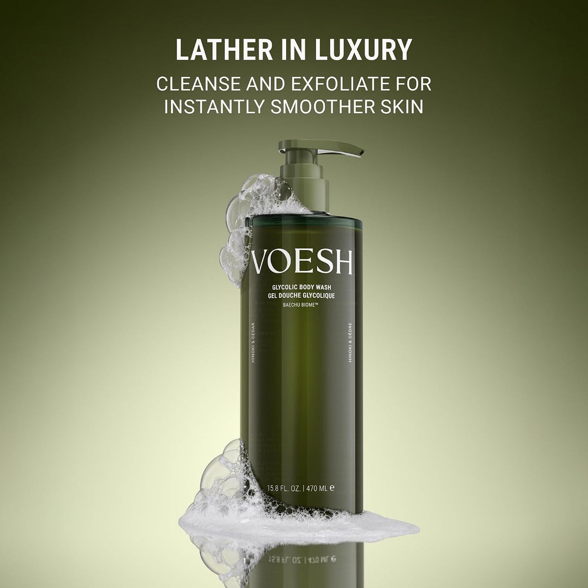 VOESH Glycolic Acid Body Wash – product image 3