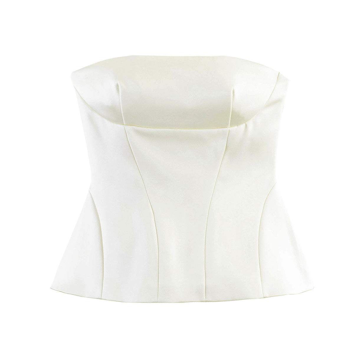 Ivory Corset Top & Mini Skirt Set