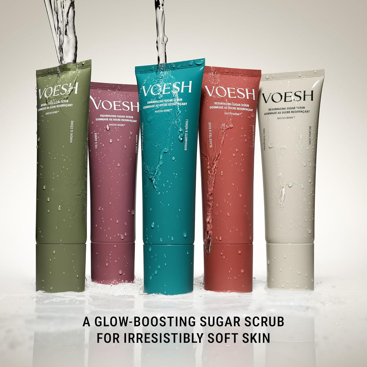 VOESH Fig & Amber Resurfacing Sugar Body Scrub 6.2 oz
