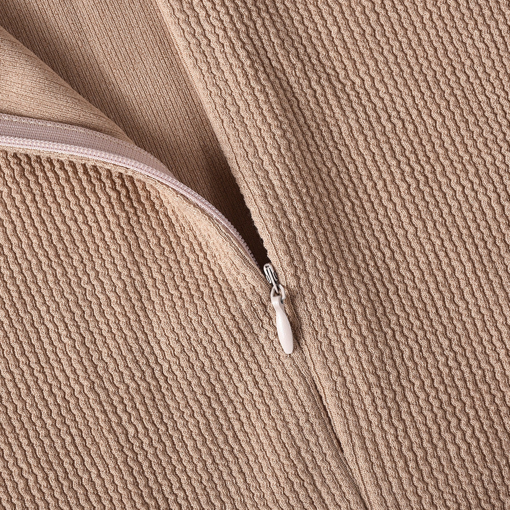 Callista ribbed zip-up romper supplier photo 19