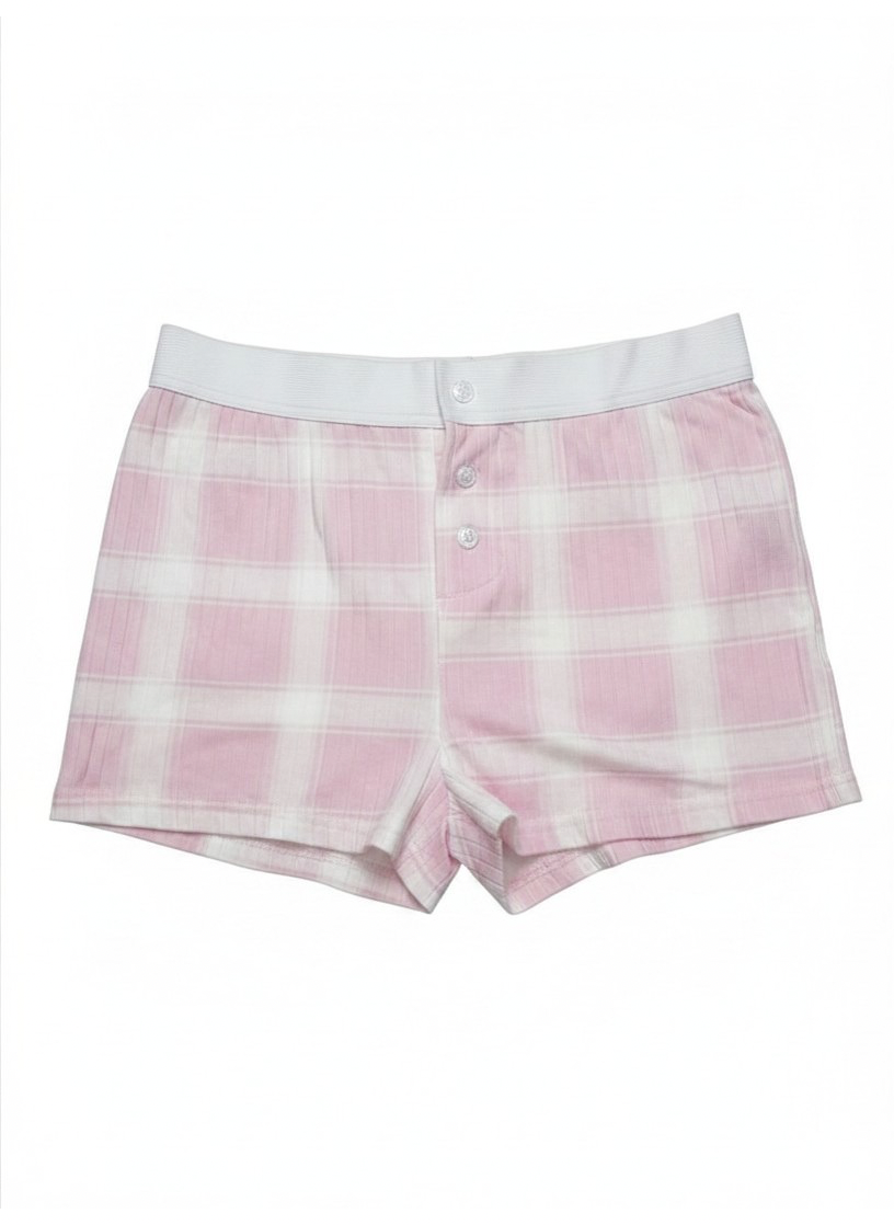 Set of 2 Pink Printed Boyshorts
