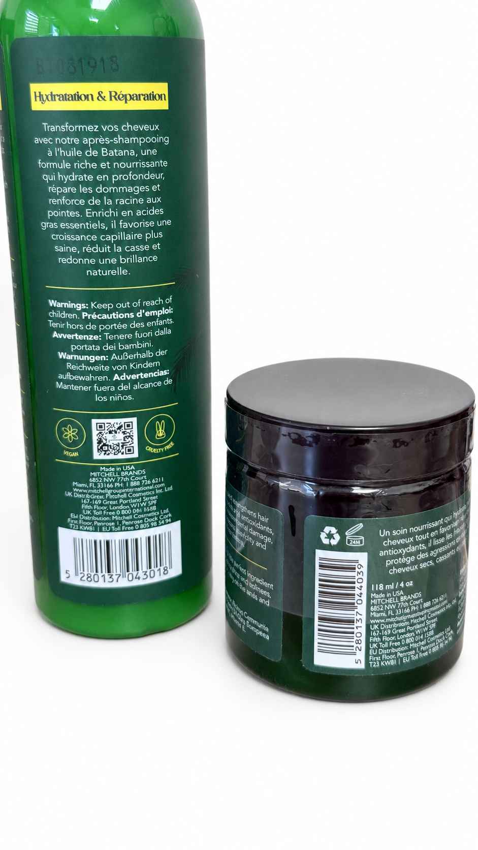 Organic Extract Batana Oil Hair Conditioner & Butter