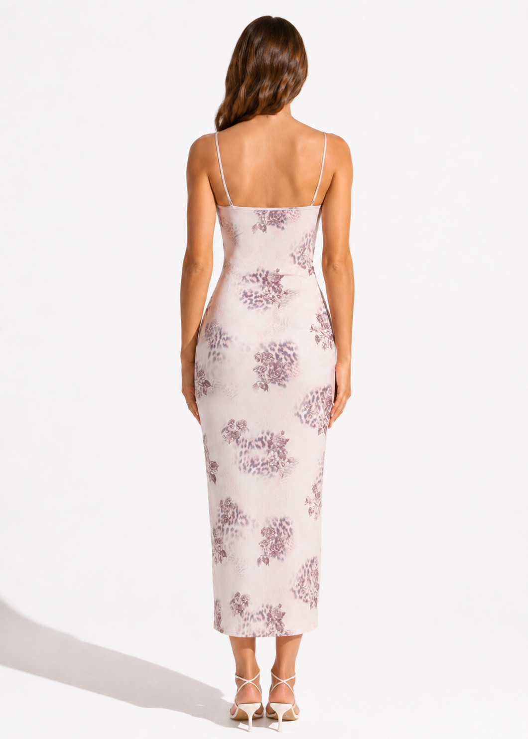 Isla Floral Bustier Midi Dress