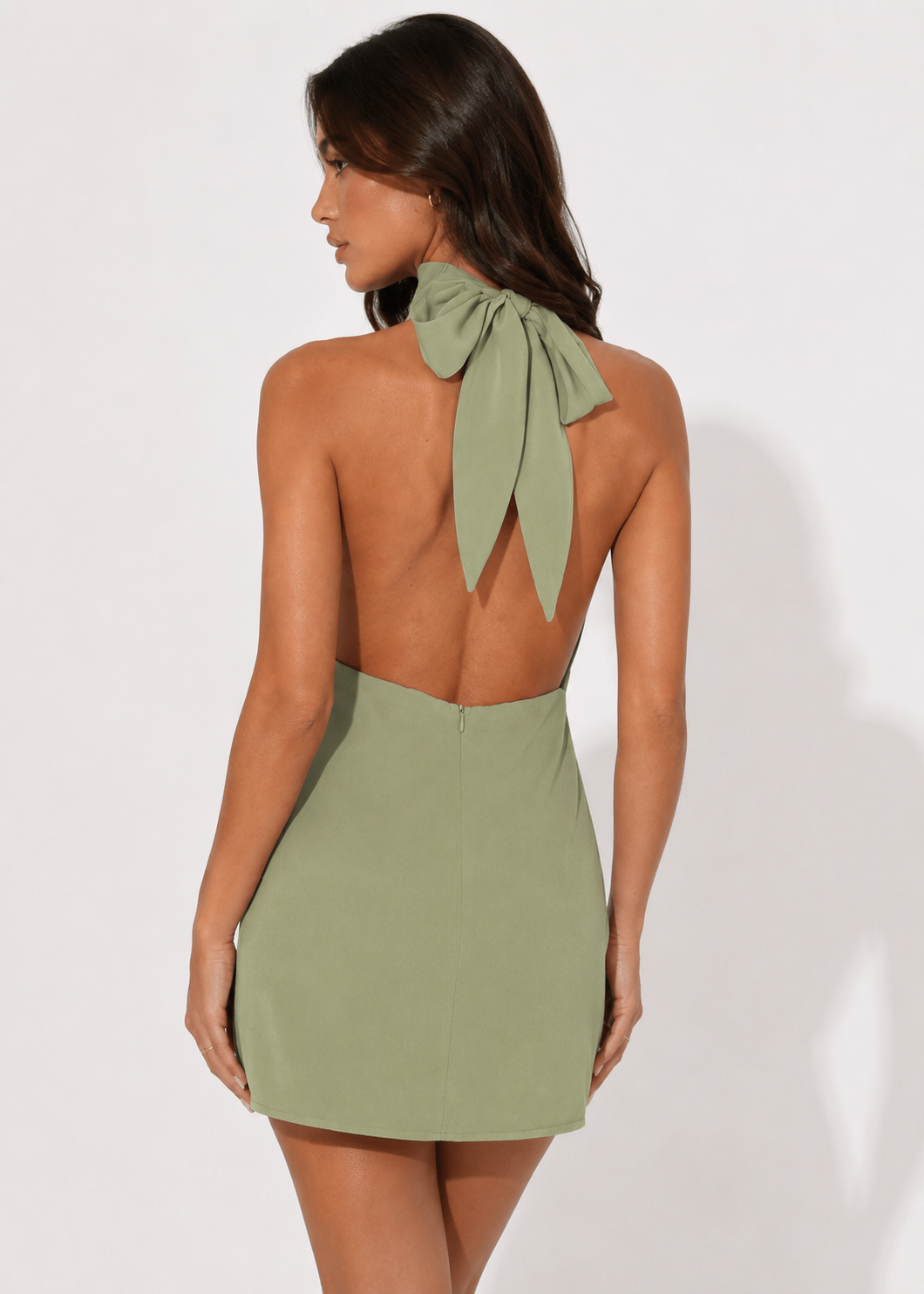 Mila Open Back Mini Dress