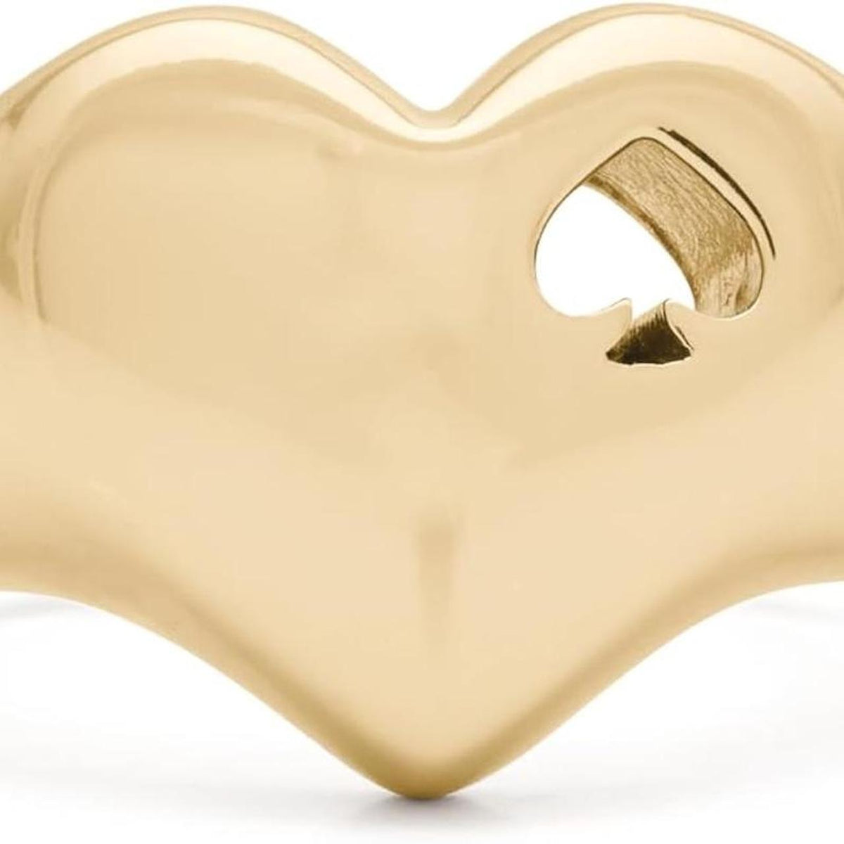 Kate Spade Heart & Spade Signet Ring in gold – product image 5