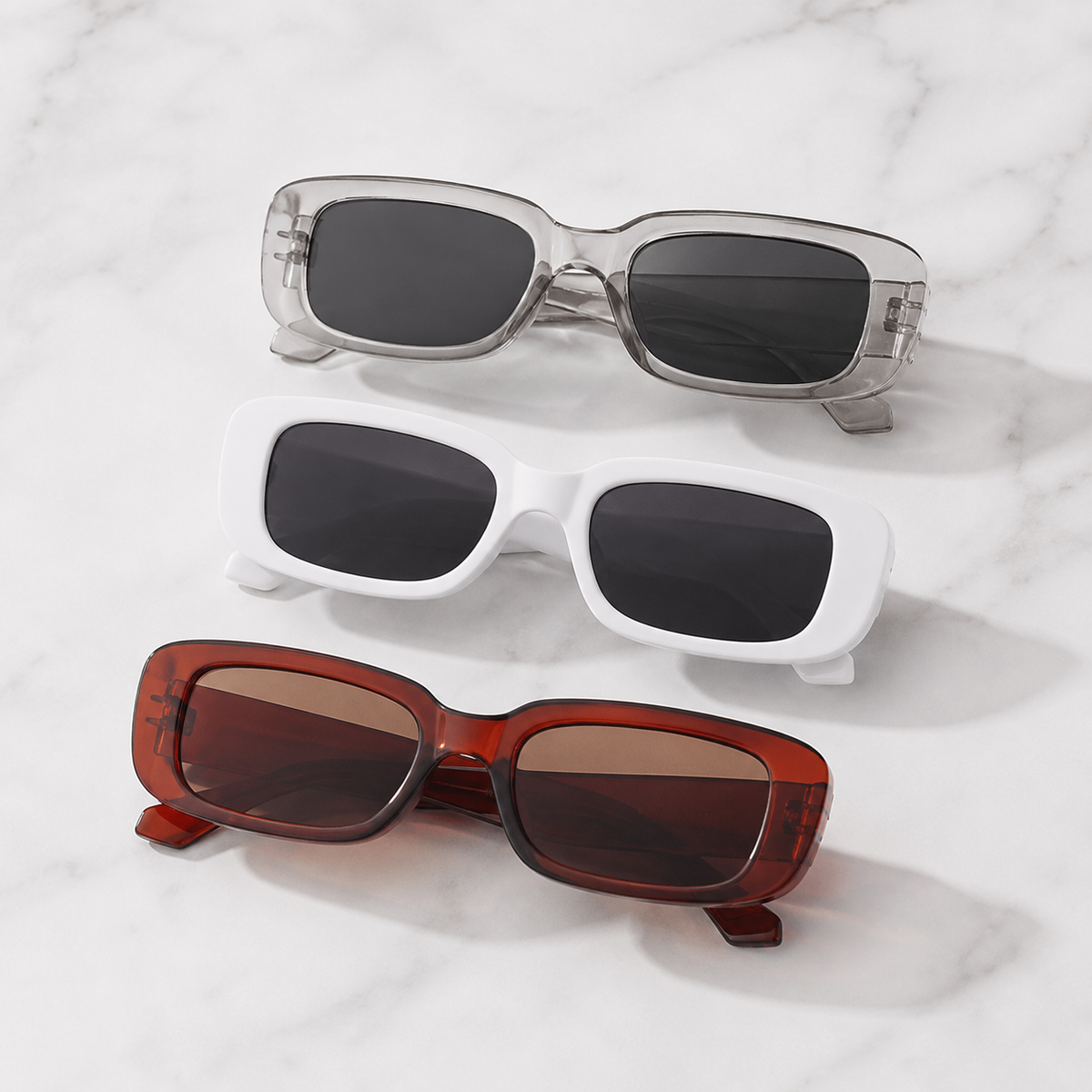 Slim Rectangle Sunglasses