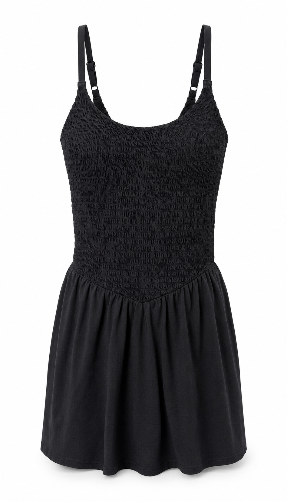 Drop-Waist Romper Dress