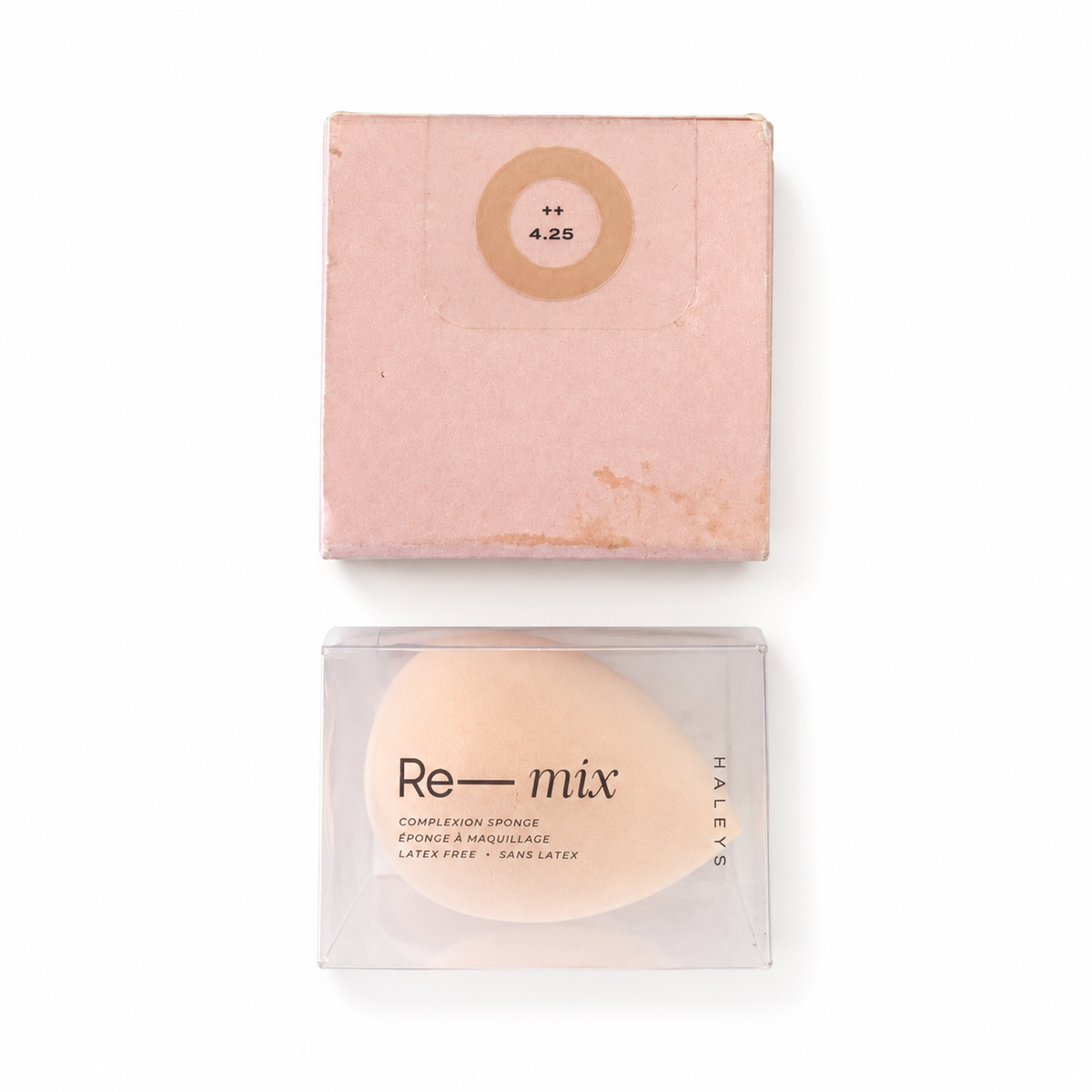 HALEYS Re-form foundation set box details