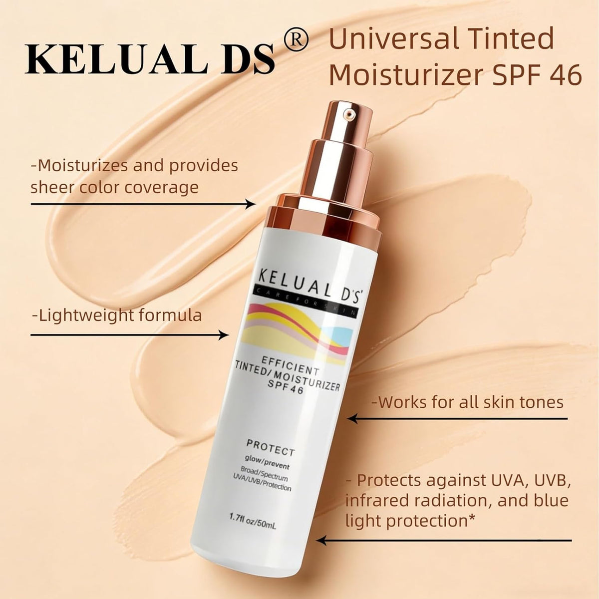 Universal Tinted Moisturizer SPF 46 - Gloss & Grit