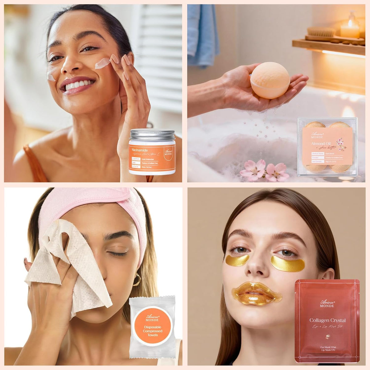 Luxury Spa Gift Set for Women – 21 Piece Bath & Skincare Kit