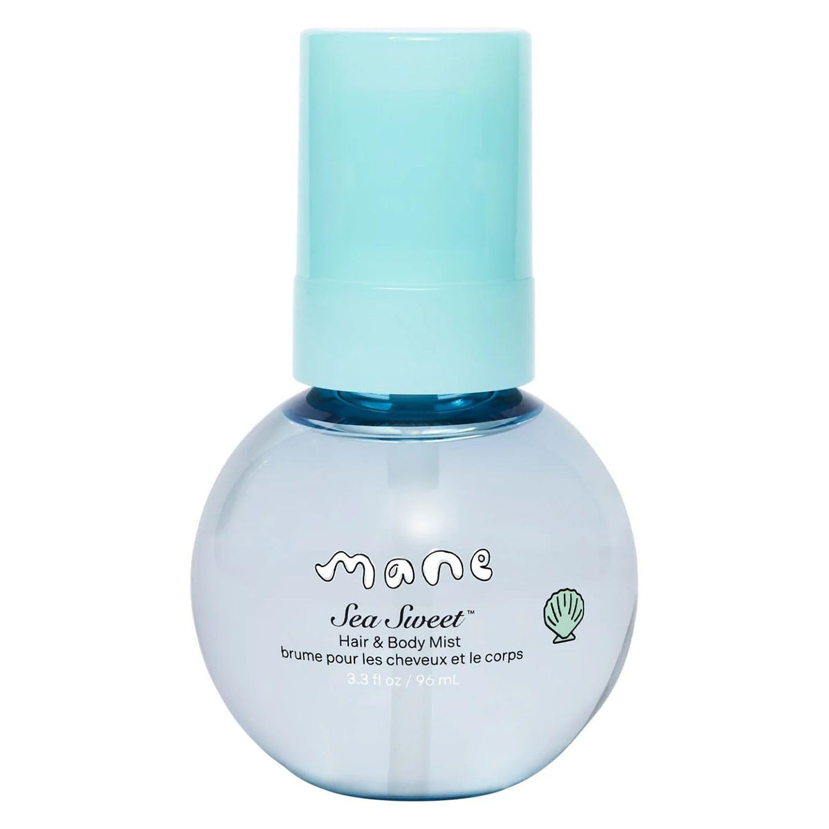 Mane Sea Sweet Hair & Body Mist – Fruity Fresh Fragrance Spray 3.4 oz