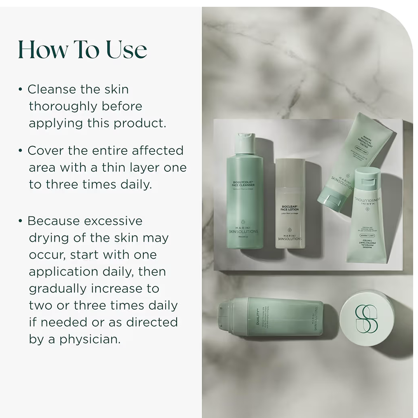 Marini SkinSolutions 10% Benzoyl Peroxide Acne Lotion 2 fl oz - Gloss & Grit