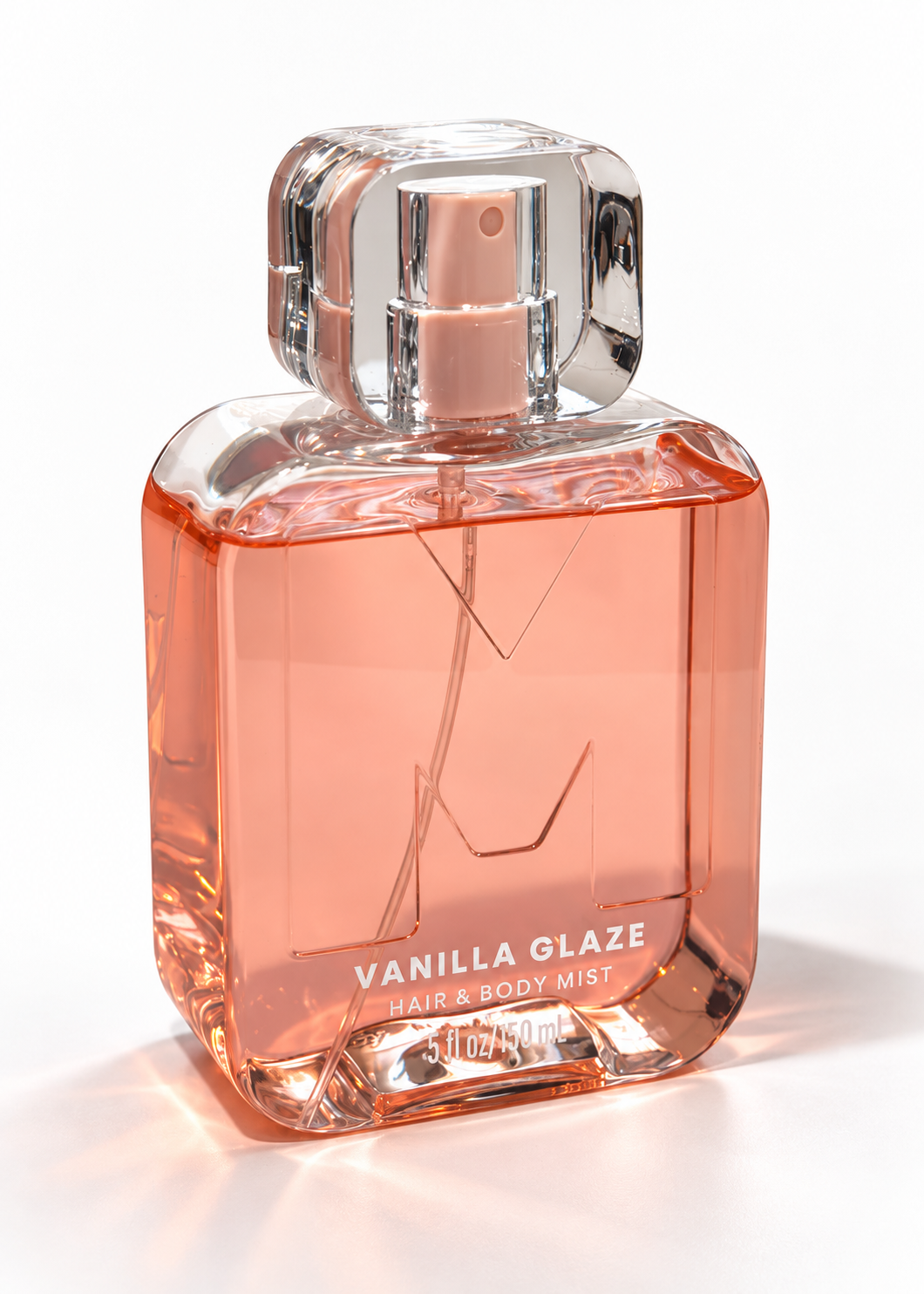MONDAY Vanilla Glaze Hair & Body Mist 150 mL, angled studio view
