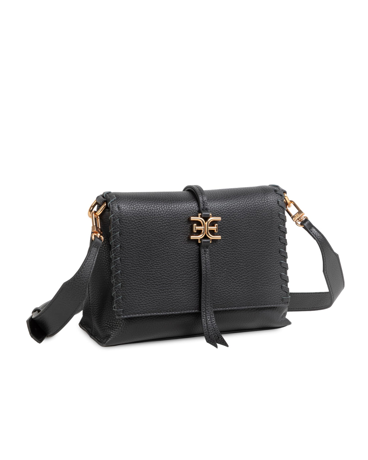 Sam Edelman Sylvia Fold-Over Crossbody Bag - Gloss & Grit