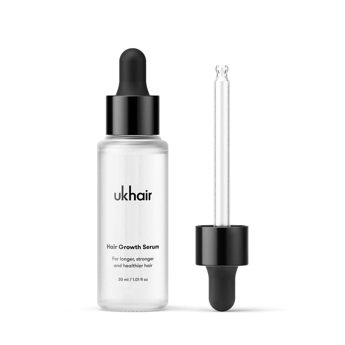 UKLASH Hair Enhancing Serum 30 ml bottle with dropper