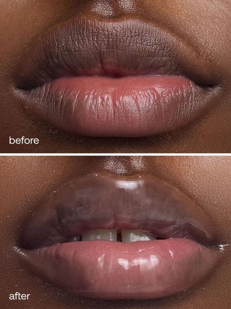 UKLASH Clear Plumping Lip Gloss 3-in-1 High Shine Plumper - Gloss & Grit