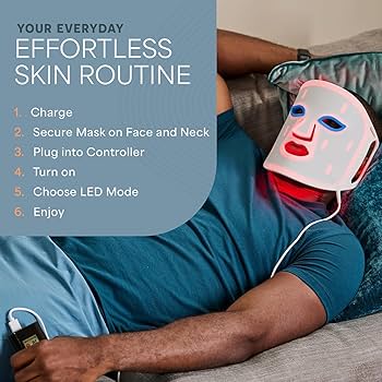 LifePro RevitaGlow Pro Red Light Therapy Mask