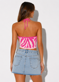 Suki Cropped Halter Cami