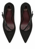 kate spade Loop Suede Pumps - 8.5 / Black