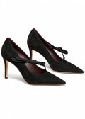 kate spade Loop Suede Pumps - 8.5 / Black