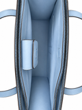 Coach Nina Croc-Embossed Tote & Wallet Set in Cornflower Blue – product image 8