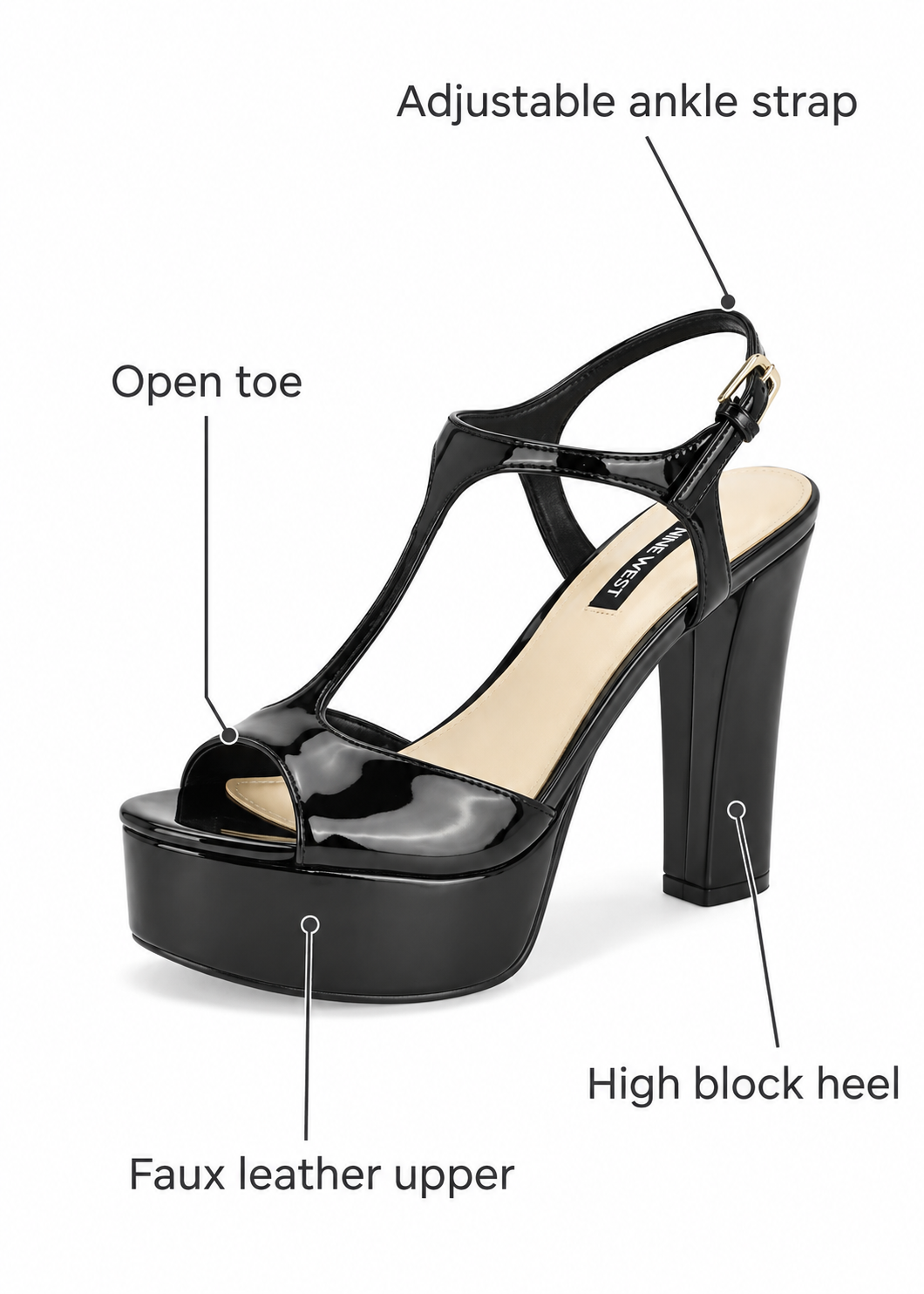 Nine West Naini Platform Sandal
