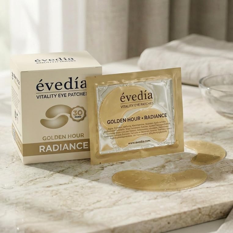 Evedia Vitality Eye Patches & Collagen Renewal Mask Bundle