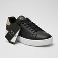 Armani Exchange Black & Pale Gold Ax London Embossed Classic