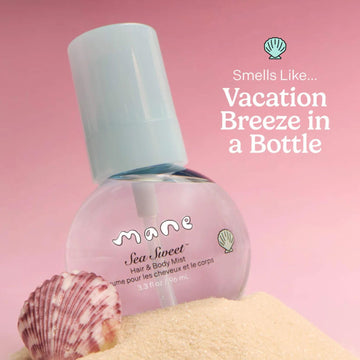 Mane Sea Sweet Hair & Body Mist – Fruity Fresh Fragrance Spray 3.4 oz