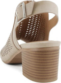 Soda Kathy Block Heel Sandals