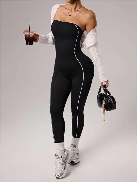 Nyla Contrast Trim Jumpsuit