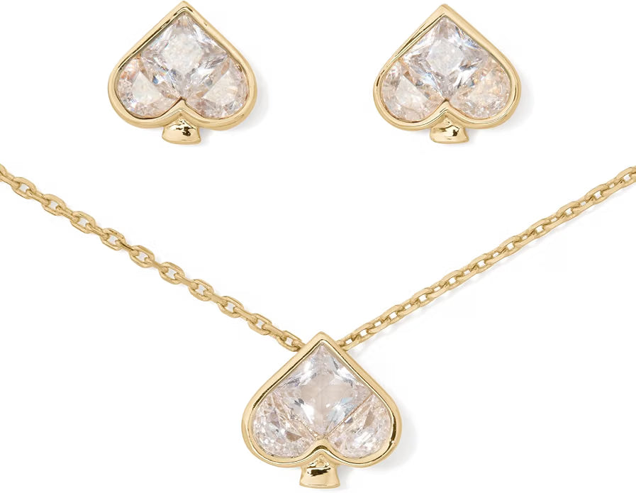 kate spade So Spade Necklace & Stud Set
