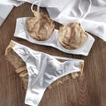 French Lace Underwire Bra & Bikini Set - Gloss & Grit