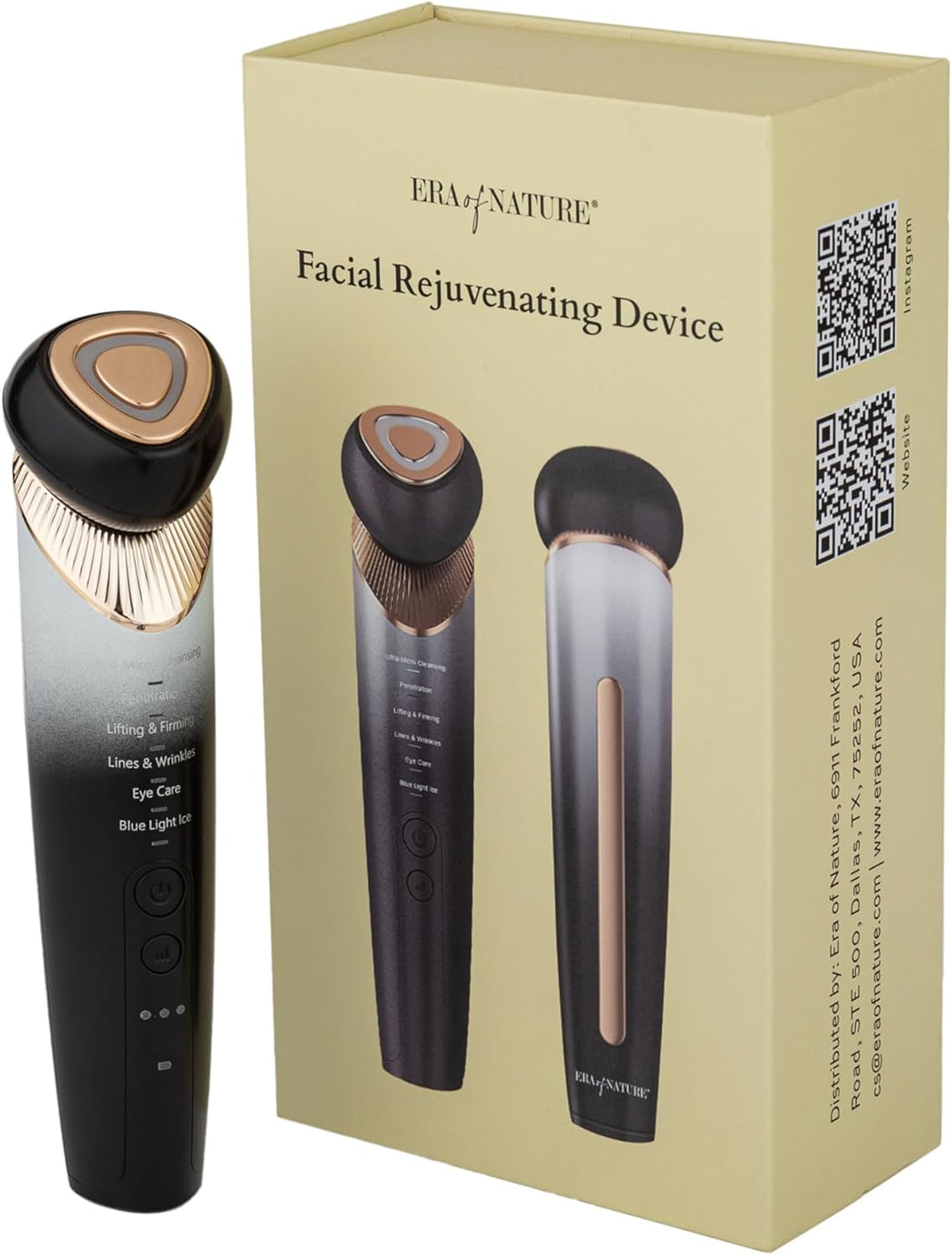 Red Light Microcurrent Facial Toning Device - Gloss & Grit