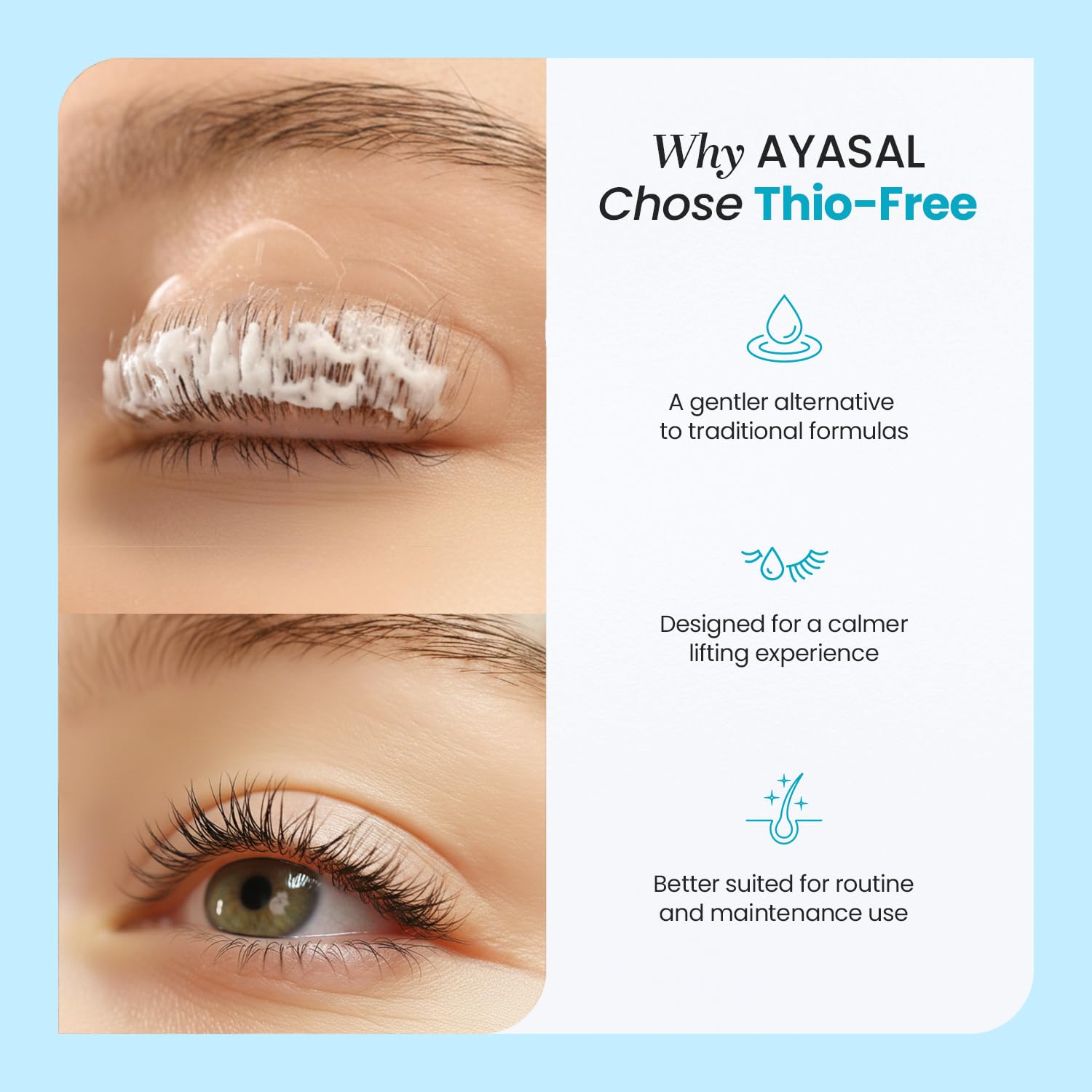 AYASAL Lash Lift Refill 3 Kit Bundle 15 Applications