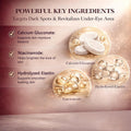 LRUSEIFE Calcium Dark Spot Eye Cream key ingredients