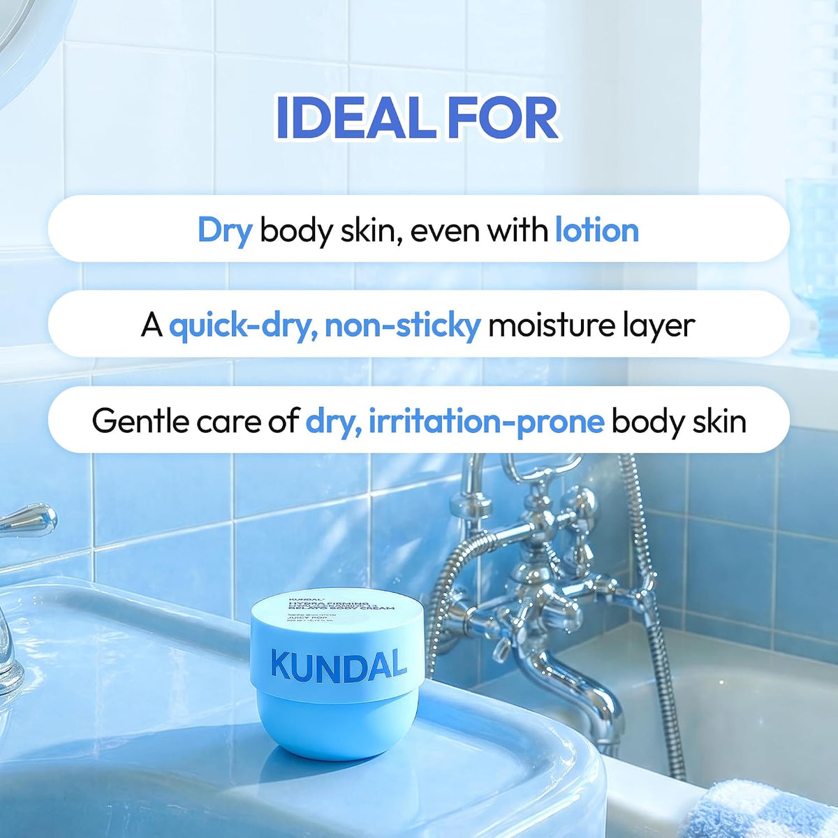 KUNDAL Juicy Pop Jelly Body Cream 10oz