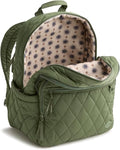 Vera Bradley 28-Liter Bancroft Backpack Bronze Green