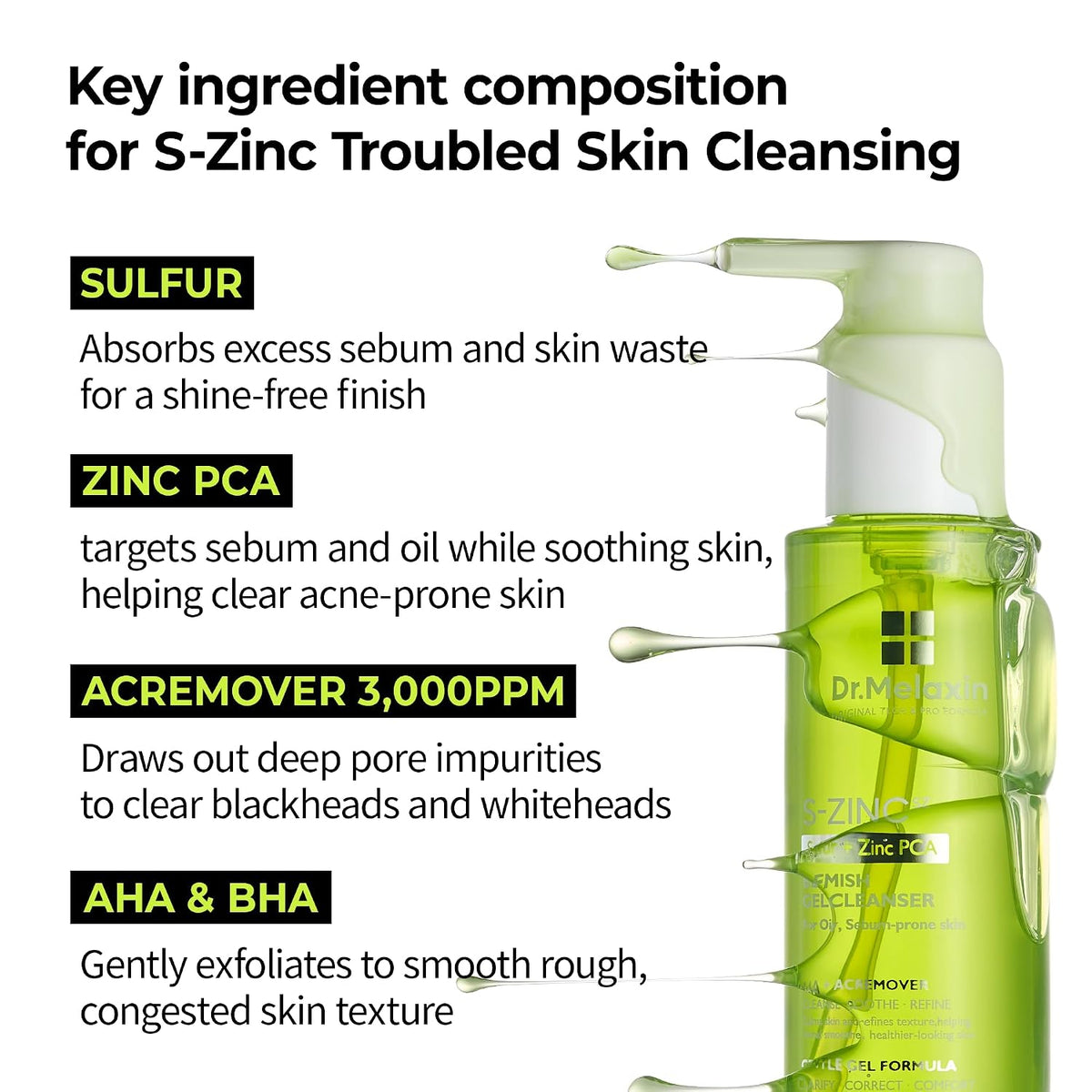 Dr.Melaxin S-ZINC Blemish Gel Cleanser