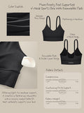 Corluxa Scoop Neck Sports Bra