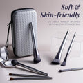 20-Piece Makeup Brush Set with Travel Case