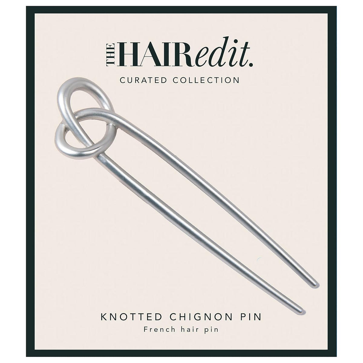 The Hair Edit Gold Claw Clip and Chignon Pin Set