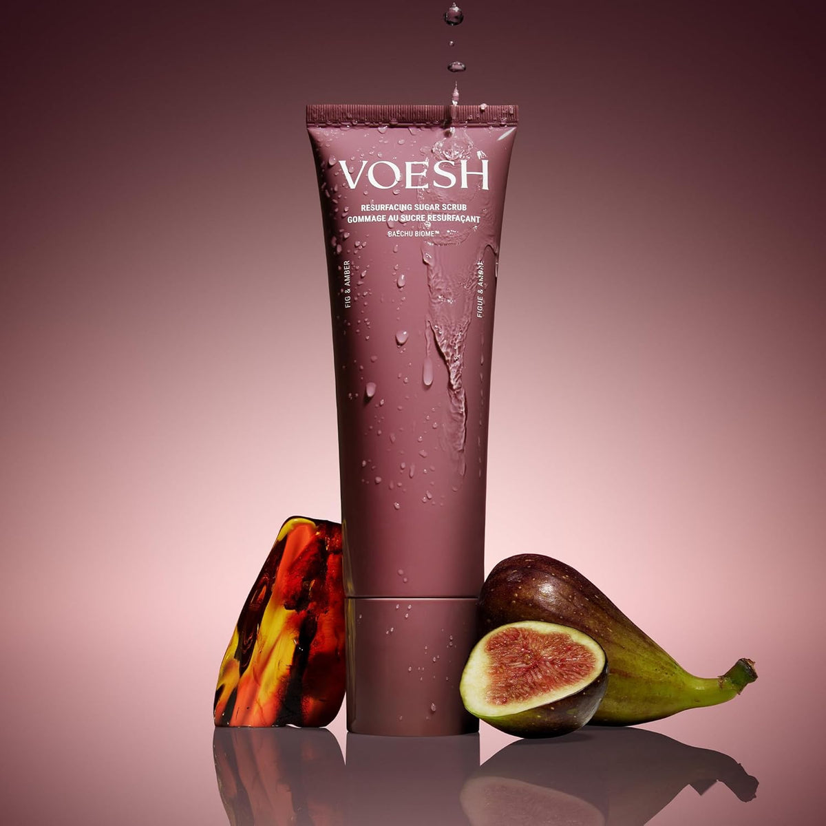VOESH Fig & Amber Resurfacing Sugar Body Scrub 6.2 oz