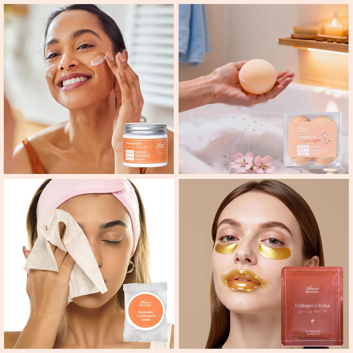 Luxury Spa Gift Set for Women – 21 Piece Bath & Skincare Kit