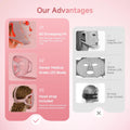 LED Light Therapy Face Mask - Red, Blue & Infrared | Anti-Aging & Acne Treatment - Gloss & Grit