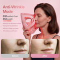 LED Light Therapy Face Mask - Red, Blue & Infrared | Anti-Aging & Acne Treatment - Gloss & Grit